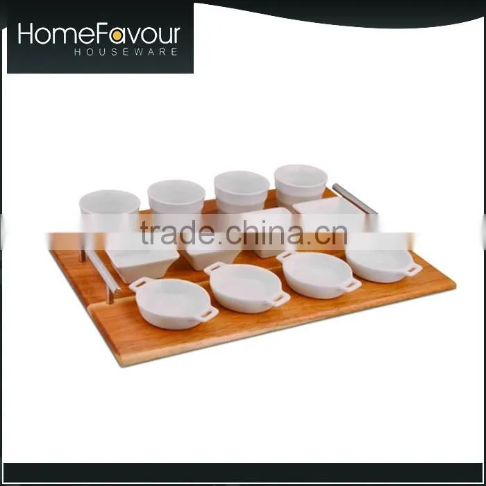 Competitive Factory Custom Logo Slate Placemat 4pcs Tapas Set