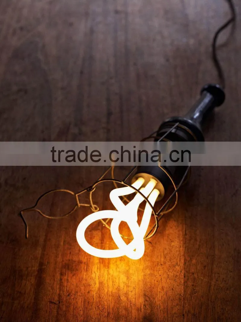 White Glass Led Creative Energy Saving Bulb Funny Design For Home House Hotel Villa Room