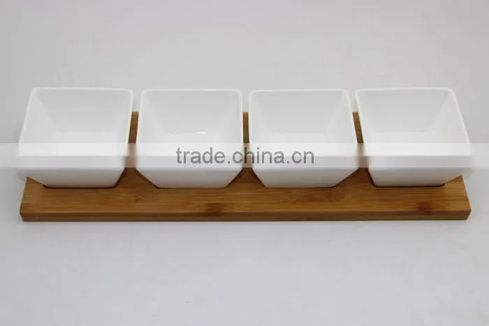 High quality wholesale square ceramic dish