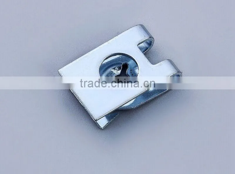 Automotive fasteners fast locking S card buckles