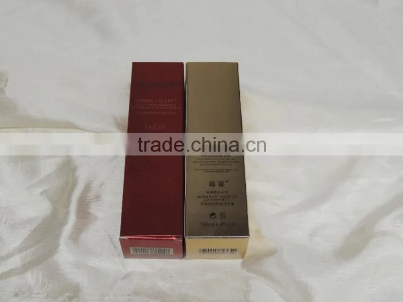accept custom order paper box with embossing