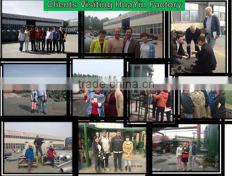 30 engineers Plastic convenient bags recycling to oil machine