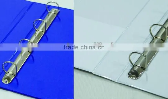 clear pockets pvc folding binder