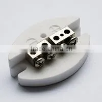 Ceramic 2 way thermocouple head use terminal block E-2P-C