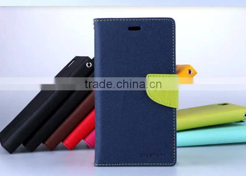 Fancy Diary Flip Leather Wallet Case For Samsung Galaxy S Duos S7562