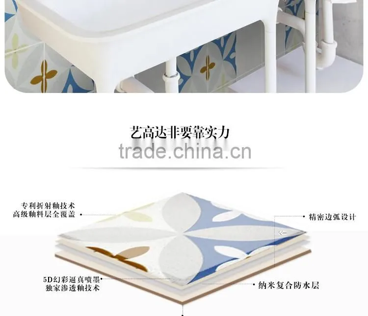EMBOSS 20*20cm glazed porcelain tile ceramic encaustic cement tiles