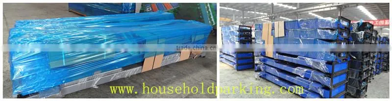 2 post home automated parking car lift equipment