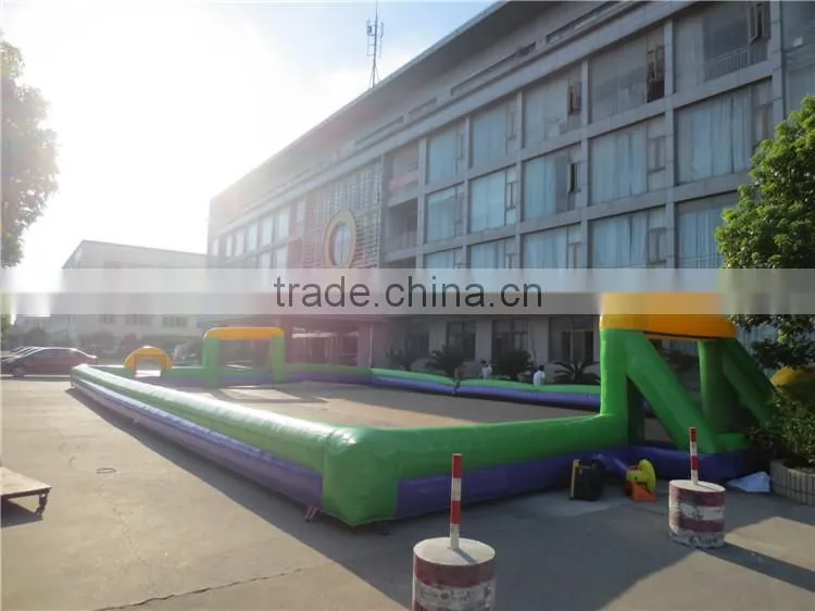 Outdoor Inflatable Football/Soccer Field, Inflatable Football Pitch, Inflatable Football Arena For Sale