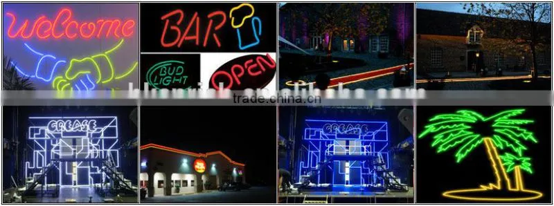 High quality led neon rope light for indoor&outdoor decoration