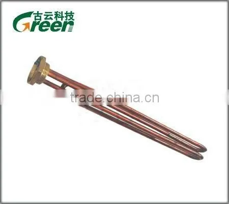 Quickly heat water heating element