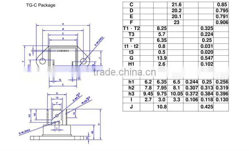 Power thyristor inverter 165A