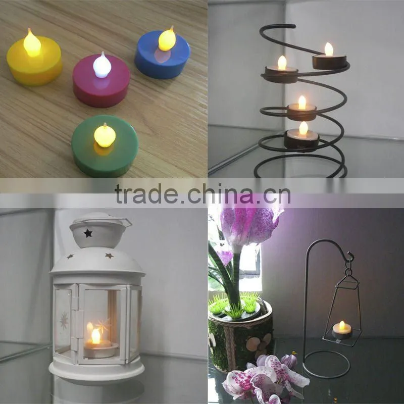 HOT SALE Changing Multicolor Battery Operated Cute Tea Light Led Candles