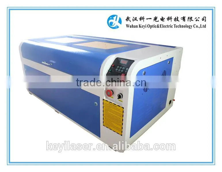 Keyi laser laser cutting glass engraving machine for Acrylic, Crytal, Leather, MDF, wood