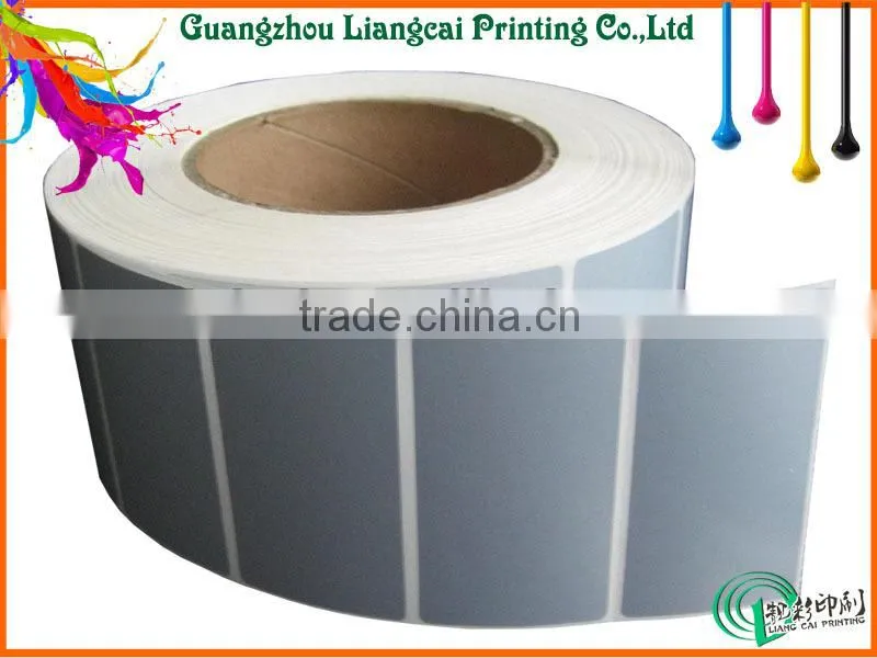 High-grade blank label sticker with glossy lamination