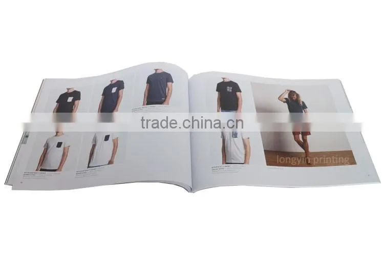 Custom fashion magazine, photo album, photo book printing