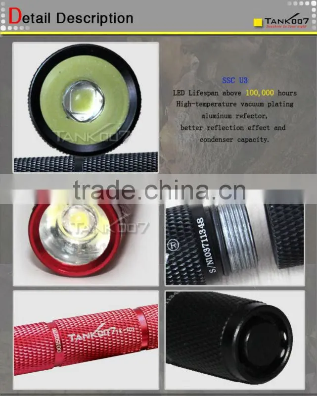 AAA Battery Portable Torch Lighter CREE R3 LED Flashlight TK701