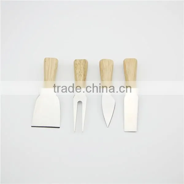 High quality 4 pcs cheese butter knife spreader tools set