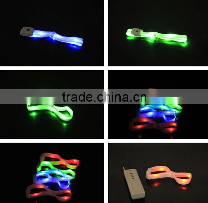 Radio controlled LED wristbands for concerts and live events