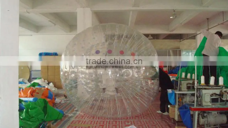 Customized mini zorb ball , adult body zorb ball with factory price