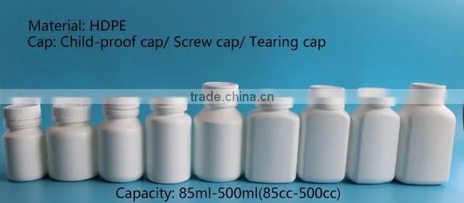 75CC 100cc 125cc 150cc 175cc 225cc 500cc 750cc pill capsule bottle