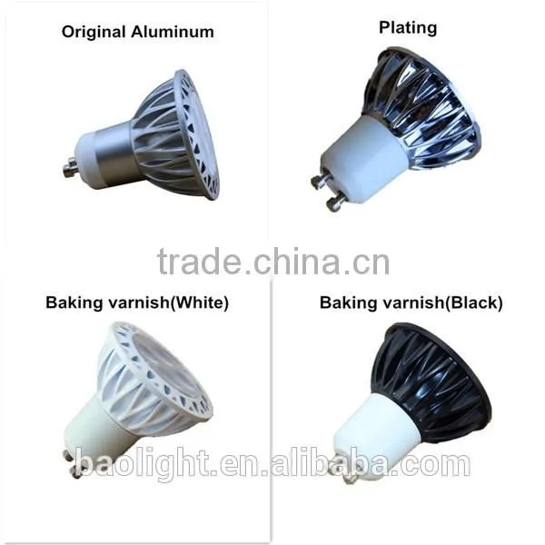 Alibaba led light mr16 5W 80Ra 4*1W LED recessed curtain track