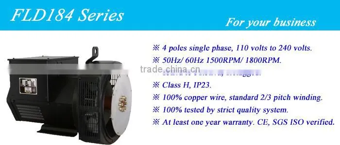 15kva ac generator for asembly with diesel engines/15kw brushless synchronous ac alternator