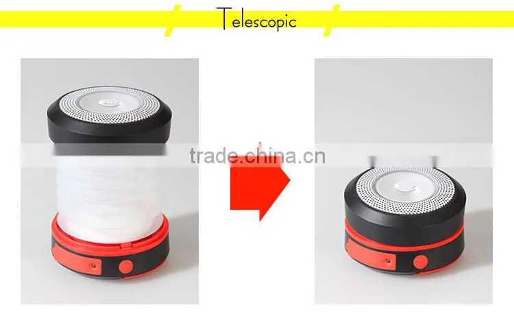 2016 New Environmental Over-charging Protection Solar Power Bank With LED Light Lantern