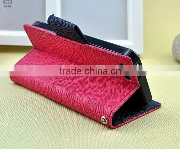 For Iphone 6 Luxury Mercury Leather Wallet Flip Cover For Iphone 6 / 6S (4.7 inch) Phone Coque Cases