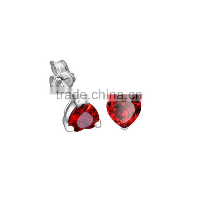 925 sterling silver set, fashion ruby jewelry