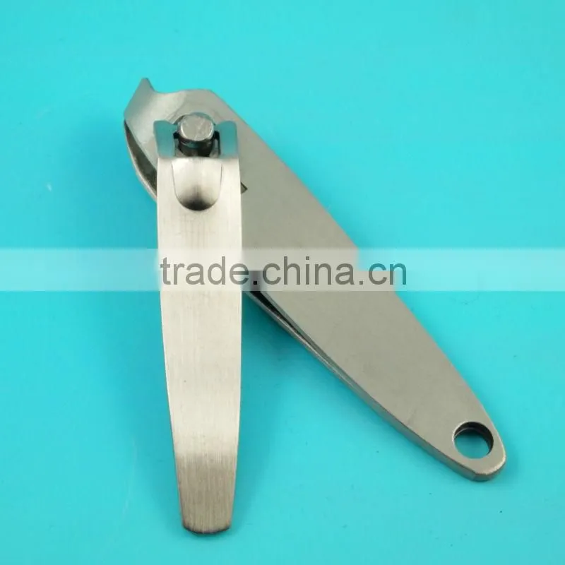 Matt finished stainless steel slant nail clipper