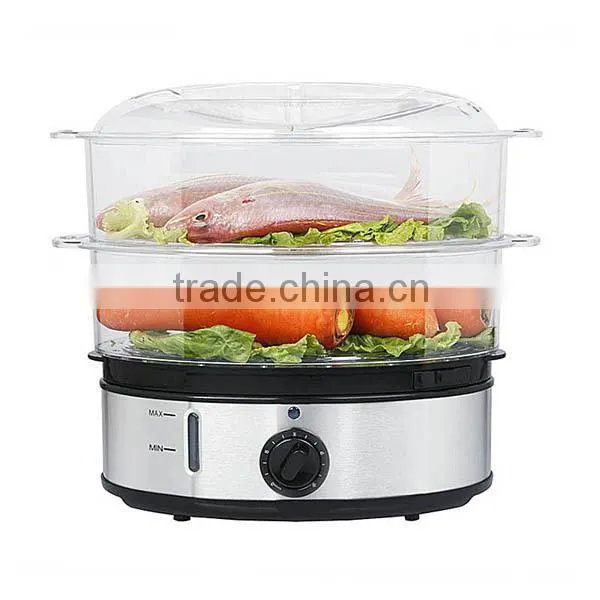 Home 3-layer stainless steel electric steamer XJ-10102