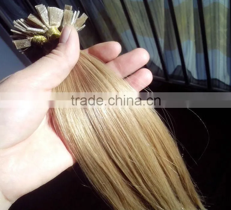 china supplier brazilian hair extension flat tip hair wholesale hair weave