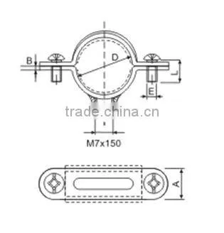 Single M7 clamp