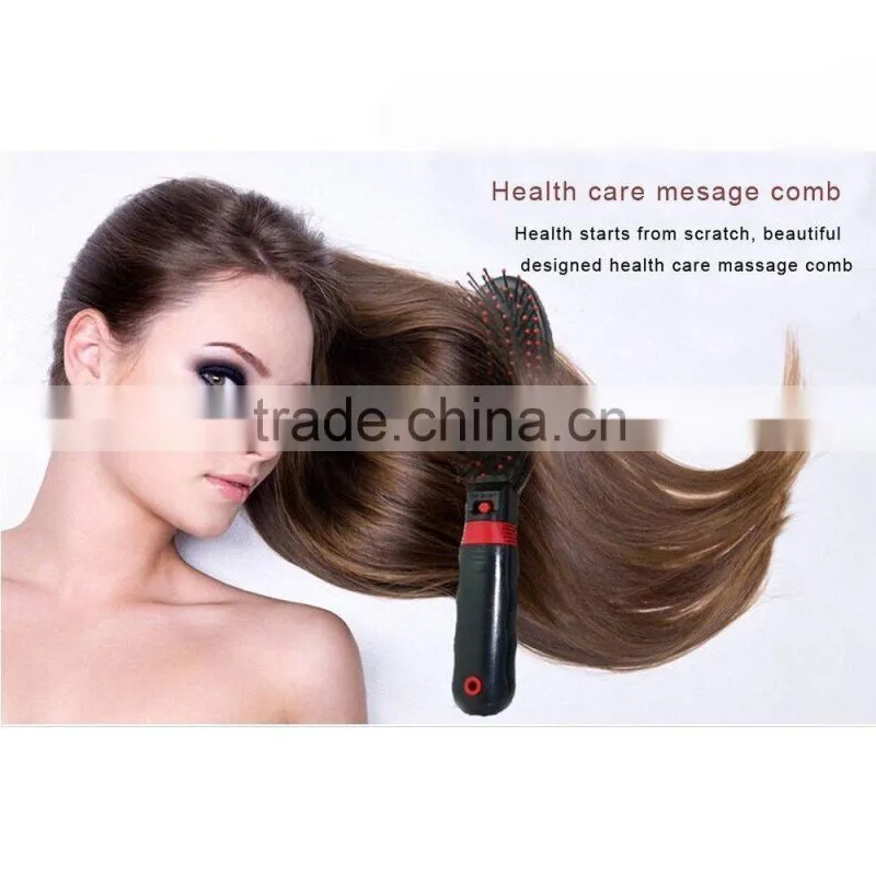 Hair comb massaging brush