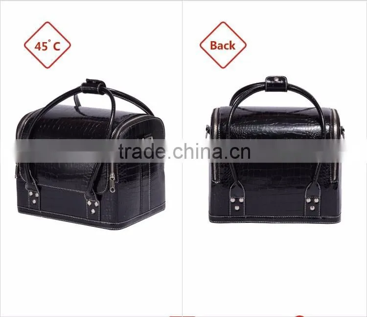 Fashion Pvc Leather Cosmetic Packing Bag Makeup Case