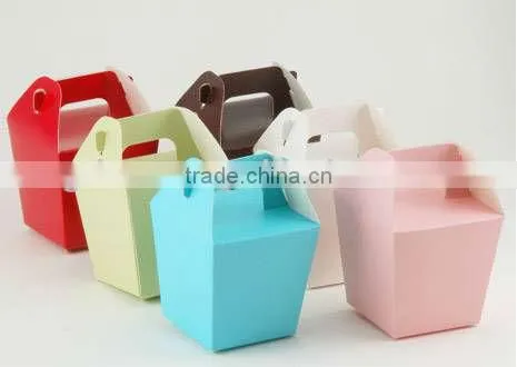 Custom high quality take away food folding box cheap wholesale