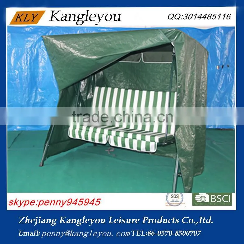 High quality dustproof and waterproof Hammock 3-Seater Cover/outdoor furniture cover