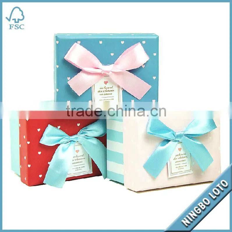 Popular Design Custom Gift Cardboard Paper Packaging Box