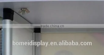 Portable expo customized folding screen promotional table, aluminum advertising table