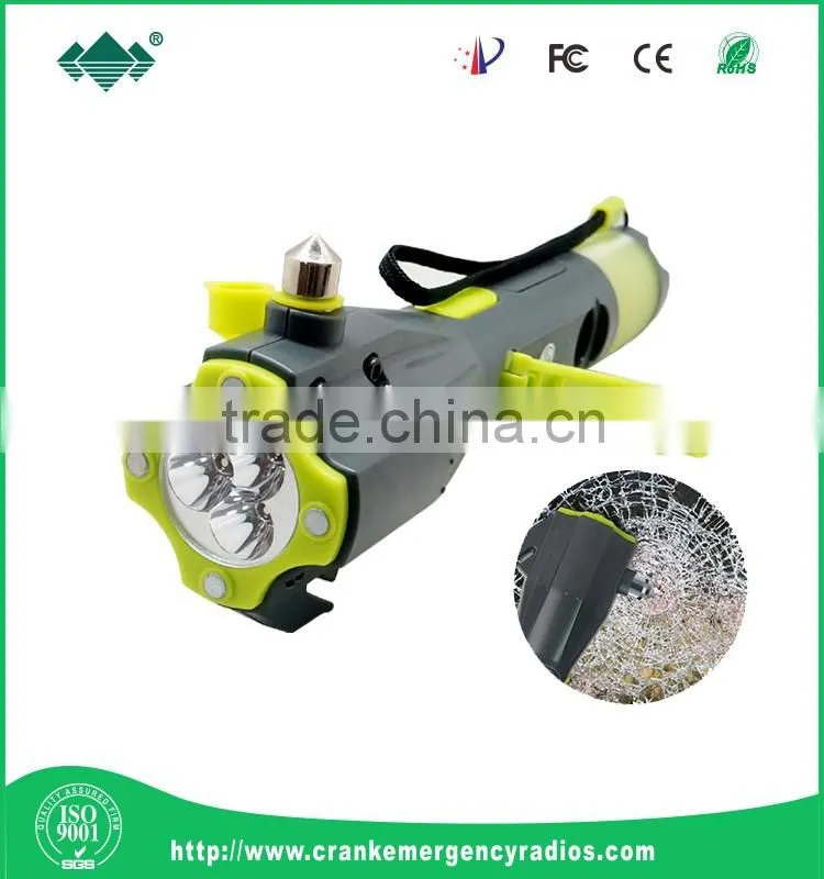 Emergency multi-function safety hammer withLED/SOS light,knife.magnet
