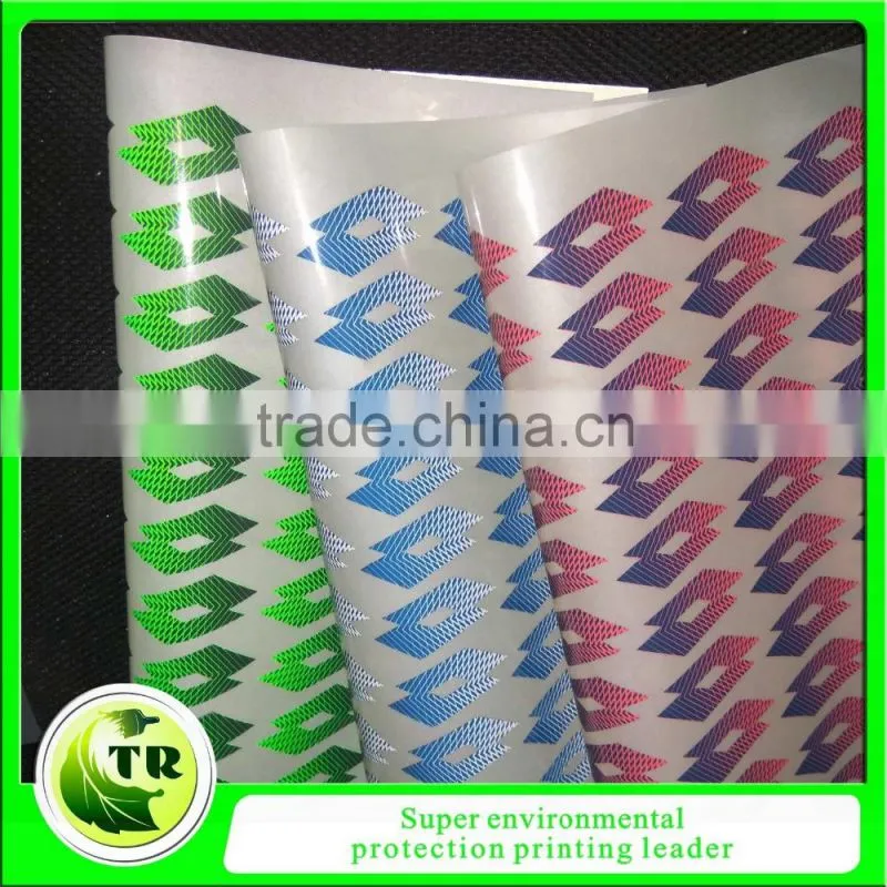 High quality t-shirt silicone reflective heat transfer printing labels