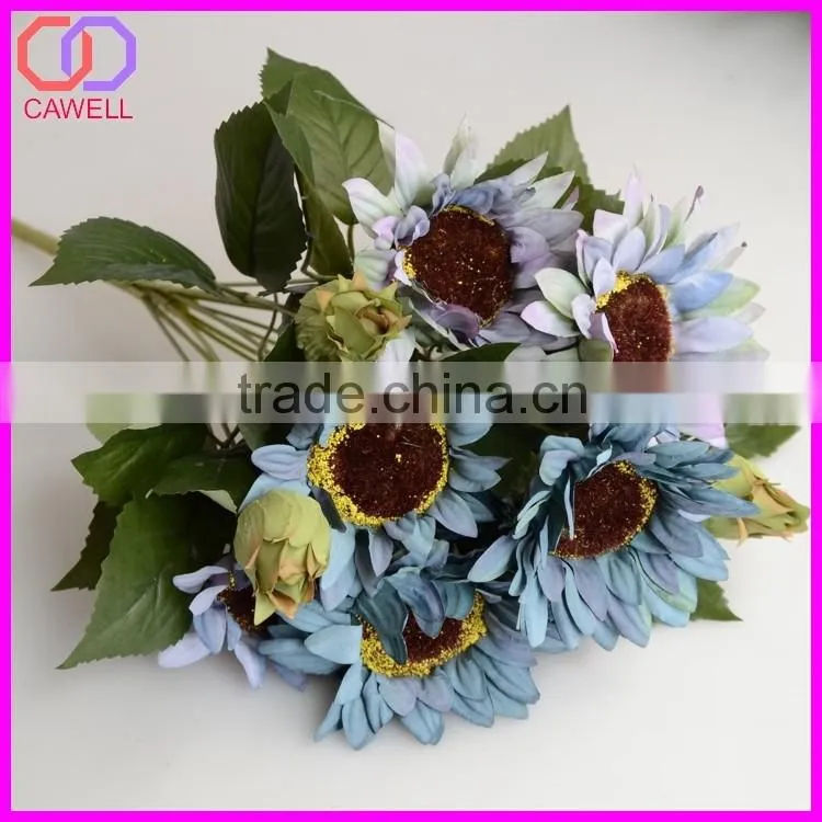 cheaper plastic wholesale silk flowers sunflowers