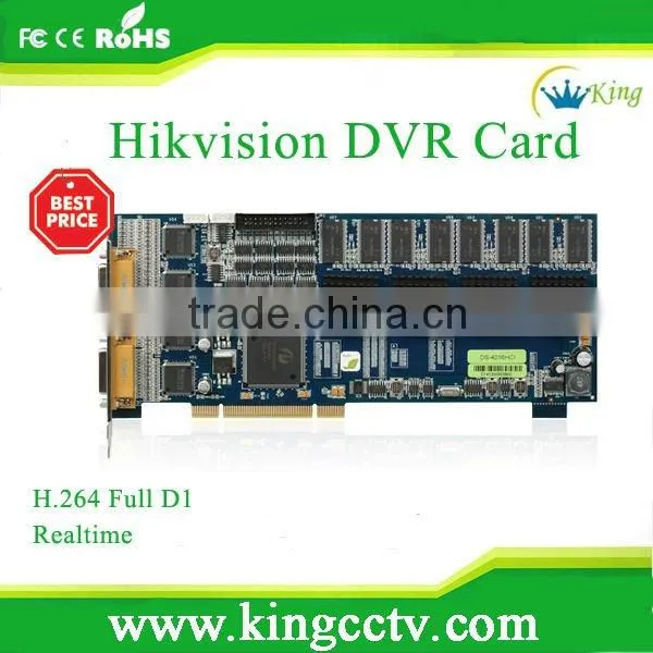 16 channel hikvision board dvr capture card HK-DS4016HCI