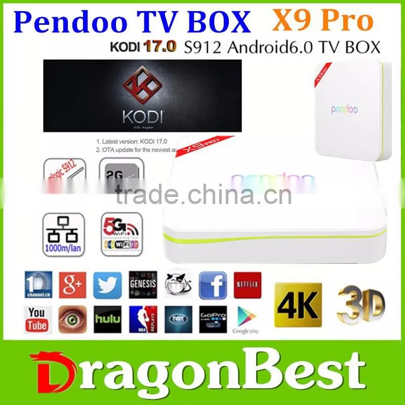New arrival google android 6.0 tv box Amlogic S905X TV Box X96 with kodi fully loaded