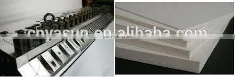 PVC foam board production line/making machine