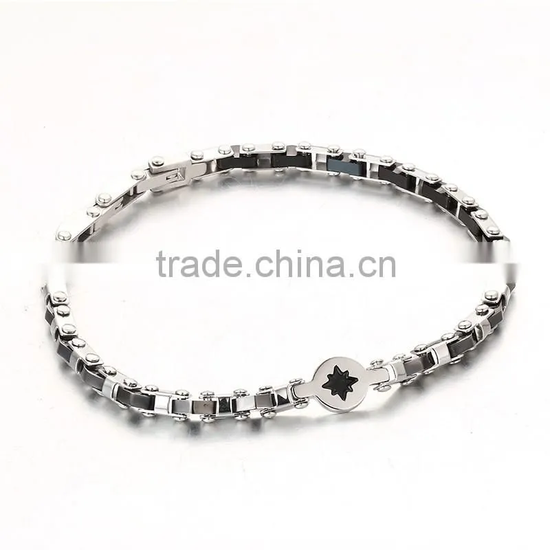 Hot Sell Cheap Stainless Steel Adjustable Bangle Bracelets For Men