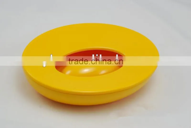 customized oval shape melamine soap box