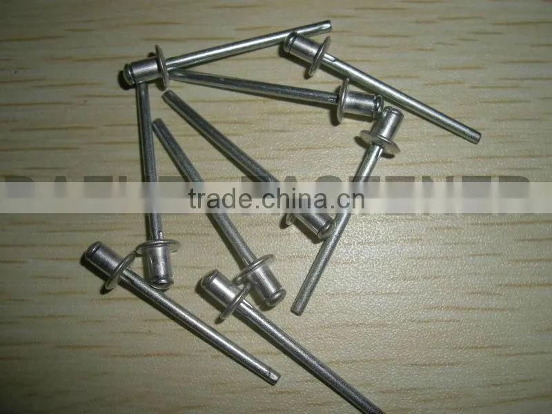 Aluminum steel blind rivets