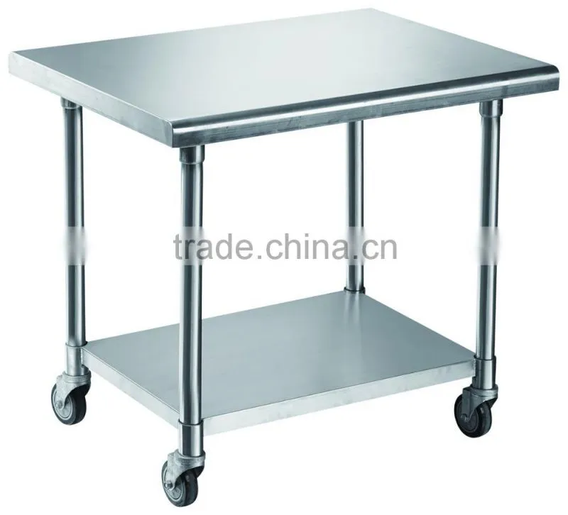Stainless Steel Free-standing Commerical Trolley Dinning Cart For Restaurant GR-425