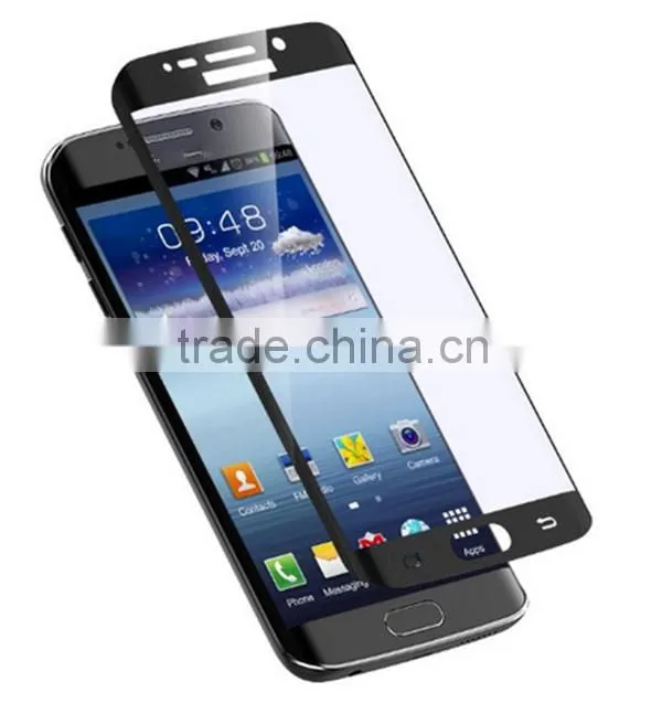 color tempered glass screen protector full cover for samsung s6 edge